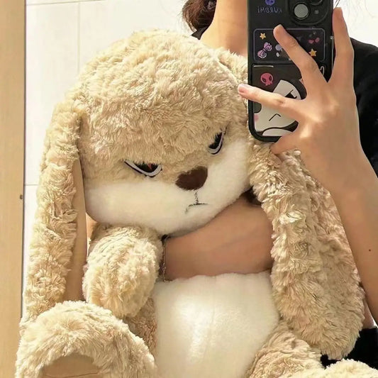 Large Angry Bunny Plush Toy